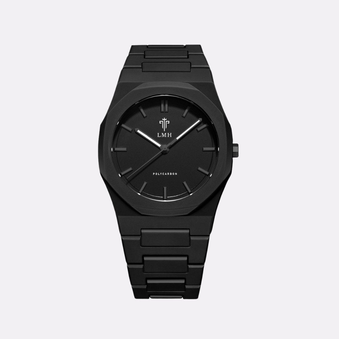 9 Watch Black Polycarbon - Nine 11