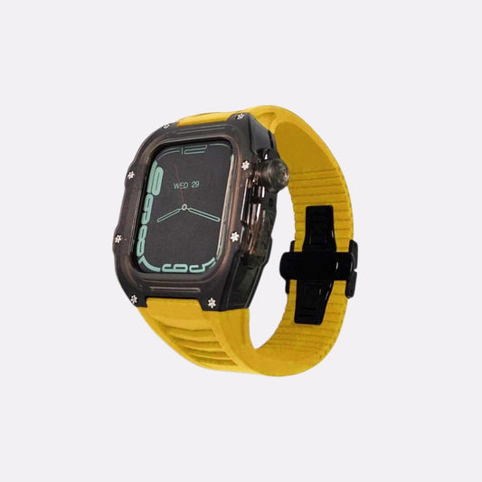 Apple watch case racing yellow - Nine 11