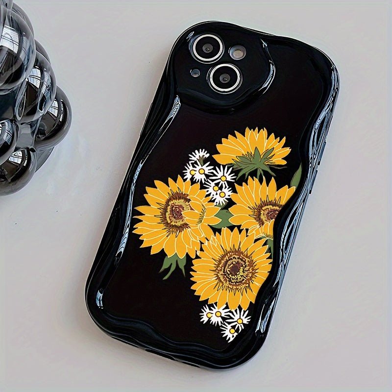 Daisy Flowers Suitable for Iphone 16 Phone Case Iphone 16 Pro/Iphone 16 Plus/Iphone 16 Pro Max/Iphone 15/Iphone 15 Pro Max/15Plus/15Pro/14Plus/14Promax/14Pro Fashion High - Quality Protective Mobile Phone Shell - Nine 11