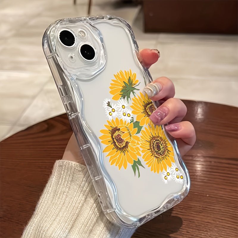 Daisy Flowers Suitable for Iphone 16 Phone Case Iphone 16 Pro/Iphone 16 Plus/Iphone 16 Pro Max/Iphone 15/Iphone 15 Pro Max/15Plus/15Pro/14Plus/14Promax/14Pro Fashion High - Quality Protective Mobile Phone Shell - Nine 11