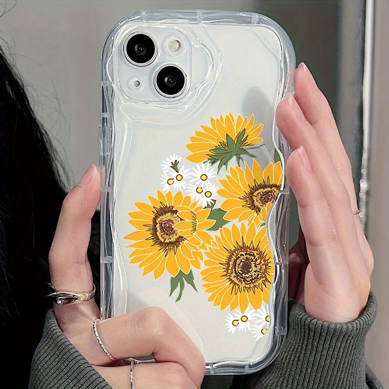 Daisy Flowers Suitable for Iphone 16 Phone Case Iphone 16 Pro/Iphone 16 Plus/Iphone 16 Pro Max/Iphone 15/Iphone 15 Pro Max/15Plus/15Pro/14Plus/14Promax/14Pro Fashion High - Quality Protective Mobile Phone Shell - Nine 11