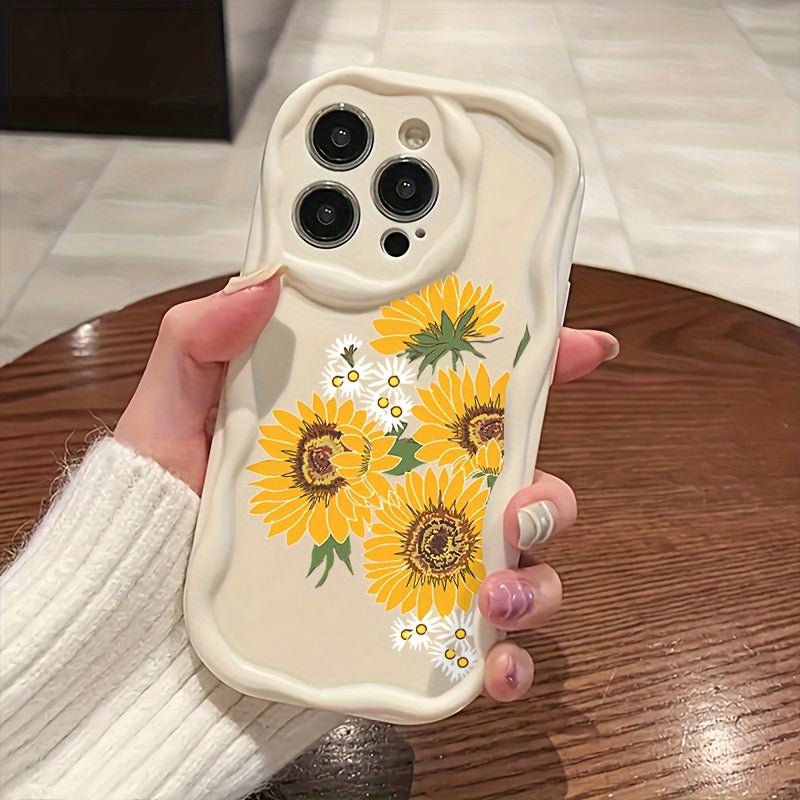 Daisy Flowers Suitable for Iphone 16 Phone Case Iphone 16 Pro/Iphone 16 Plus/Iphone 16 Pro Max/Iphone 15/Iphone 15 Pro Max/15Plus/15Pro/14Plus/14Promax/14Pro Fashion High - Quality Protective Mobile Phone Shell - Nine 11