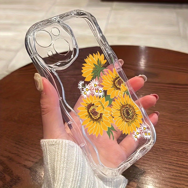 Daisy Flowers Suitable for Iphone 16 Phone Case Iphone 16 Pro/Iphone 16 Plus/Iphone 16 Pro Max/Iphone 15/Iphone 15 Pro Max/15Plus/15Pro/14Plus/14Promax/14Pro Fashion High - Quality Protective Mobile Phone Shell - Nine 11