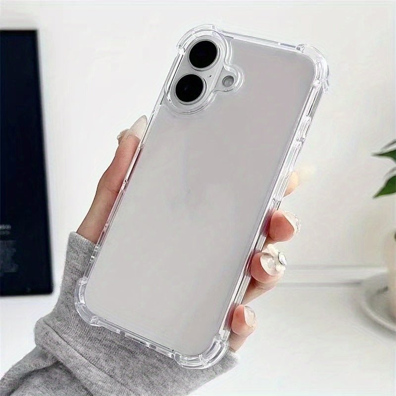 For Iphone 16/ Iphone 16 Pro/ Iphone 16 Plus/ Iphone 16 Pro Max, High Quality Transparent TPU for Iphone 16/ Iphone 16 Pro/ Iphone 16 Plus/ Iphone 16 Pro Max - Nine 11