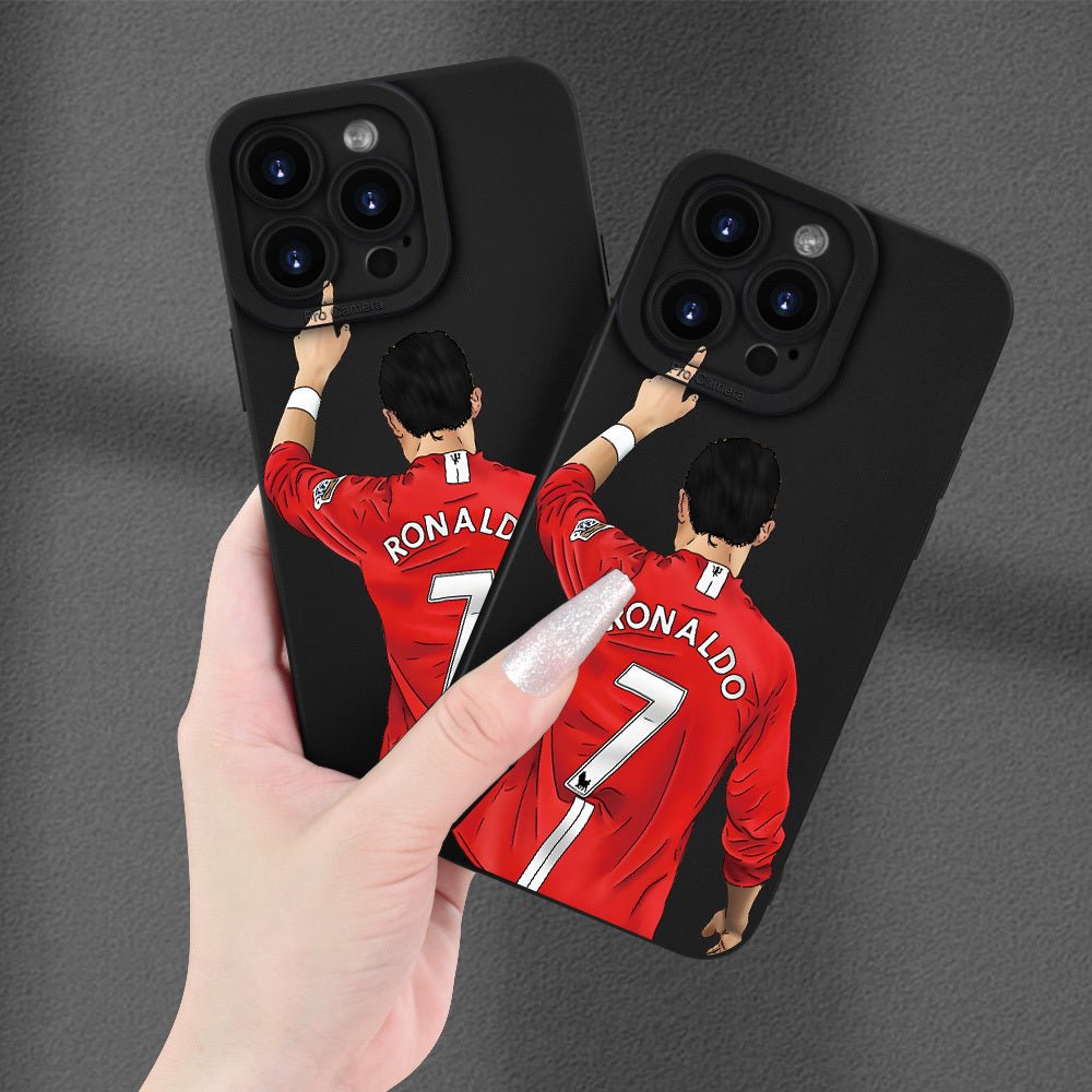 Nine 11 Fashionable, Popular, And Personalized Hot - Selling Fun Football Pattern High - End Soft Protective Mobile Phone Case For Iphone 7/8/X/Xs/Xr/11/12/13/14/15 Plus Pro Max Mini - Perfect Holiday Gift/Birthday Gift For Girlfriend, Boyfriend, Women, Men, - Nine 11