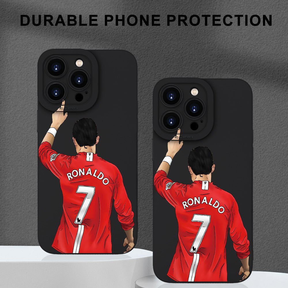 Nine 11 Fashionable, Popular, And Personalized Hot - Selling Fun Football Pattern High - End Soft Protective Mobile Phone Case For Iphone 7/8/X/Xs/Xr/11/12/13/14/15 Plus Pro Max Mini - Perfect Holiday Gift/Birthday Gift For Girlfriend, Boyfriend, Women, Men, - Nine 11