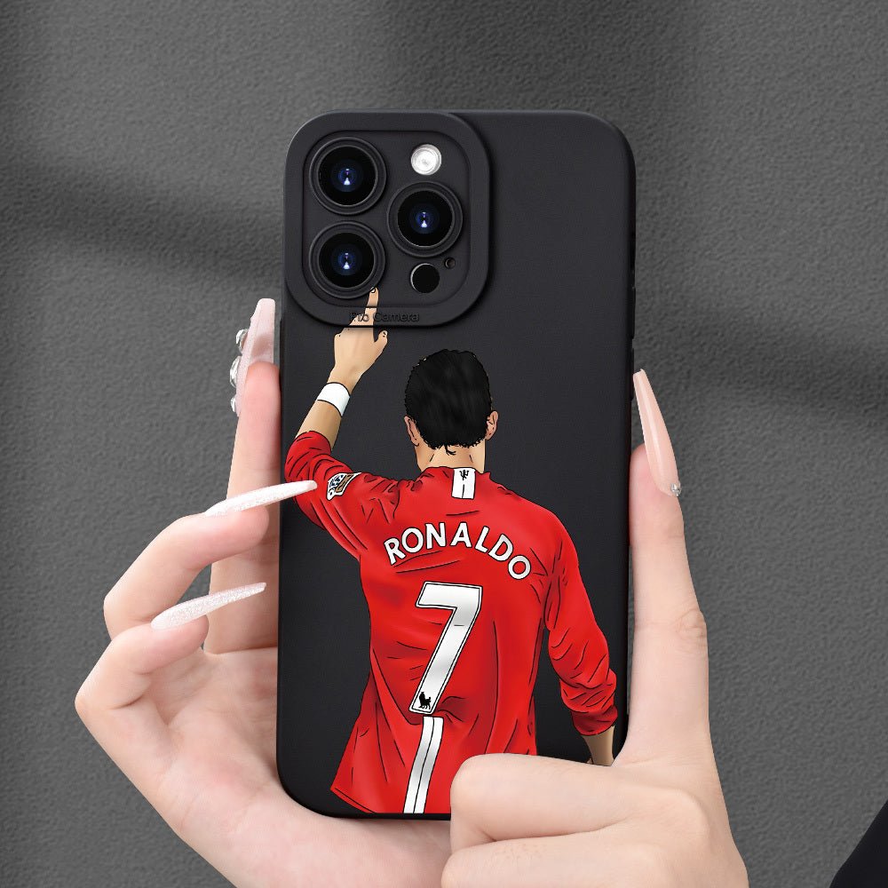 Nine 11 Fashionable, Popular, And Personalized Hot - Selling Fun Football Pattern High - End Soft Protective Mobile Phone Case For Iphone 7/8/X/Xs/Xr/11/12/13/14/15 Plus Pro Max Mini - Perfect Holiday Gift/Birthday Gift For Girlfriend, Boyfriend, Women, Men, - Nine 11