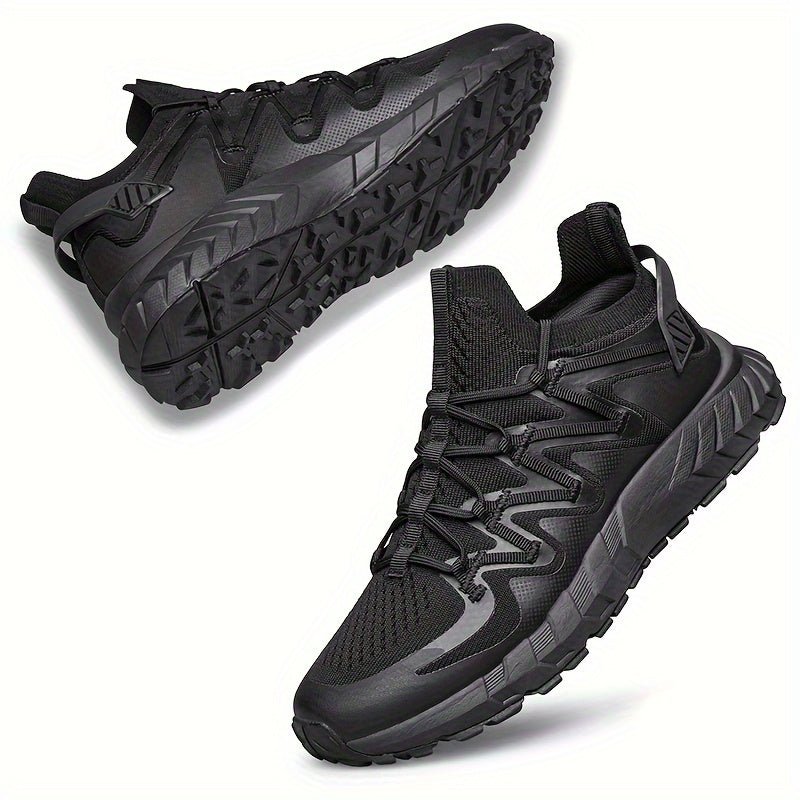 Nine 11 Men's Breathable Running Shoes Slip On Low Top Non Slip Outdoor Training Workout Hiking, All Seasons - Nine 11