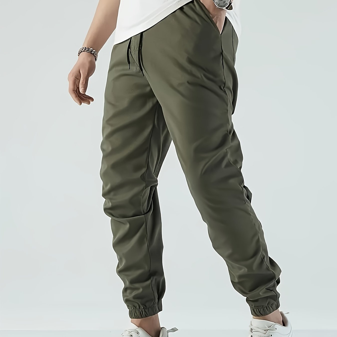 Nine 11 Men's Cargo Pants Outdoor Hiking Multi - Pocket Utility Long Trousers, Casual Style, For All Seasons - Nine 11