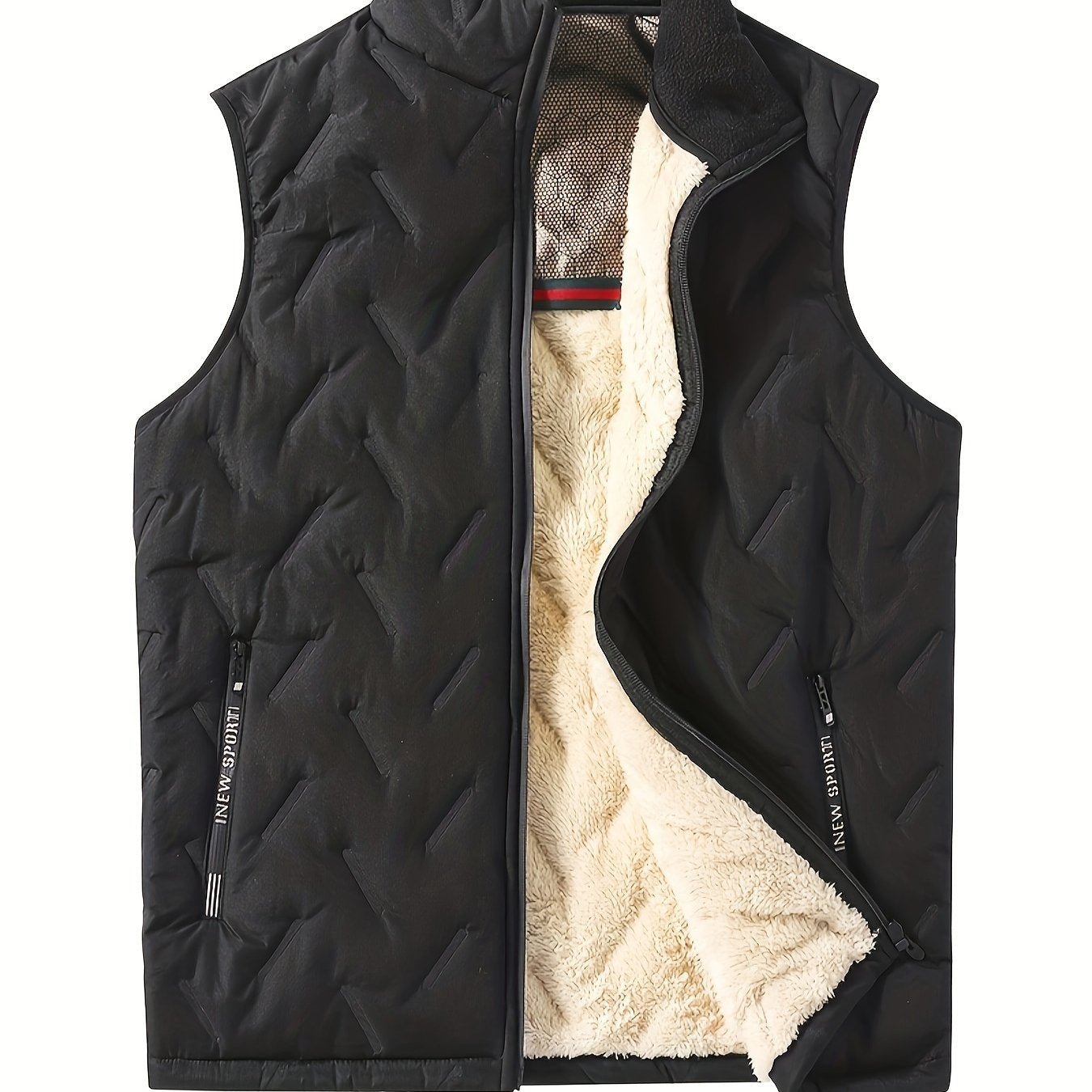 Nine 11 Men's Ultra - Soft Graphene Vest - Warm & Cozy With Soundwave technology Technology For Winter, Casual Style, Machine Washable - Nine 11