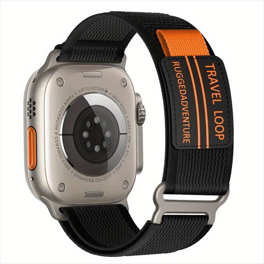 Nine 11 New Rugged Nylon Loop Strap Suitable For Iwatch Strap For Men And Women Sports - Nine 11