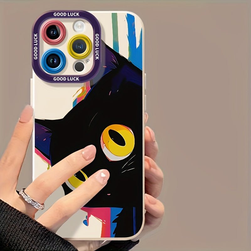 Suitable for Iphone 16 Pro Max/15/14 PLUS/13/12/11 Phone Case, Shock - Absorbing, Anti Slip, Lightweight, Protective High - Quality Air Cushion TPU Lens All Inclusive Protective Case Soft Shell - Nine 11